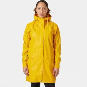 NWT Helly Hansen Moss Rain Coat + Free Helly Hansen Rain Hat